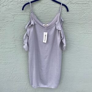 Mikey & Joey Sz L Metallic NWT Dress